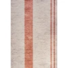 Jonathan Y Raita Modern Distressed Stripe Machine-washable Area Rug In Ivory/peach