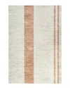 Jonathan Y Raita Modern Distressed Stripe Machine-washable Rug In Ivory