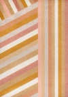 Jonathan Y Retro Rainbow Contemporary Stripe Area Rug In Multi