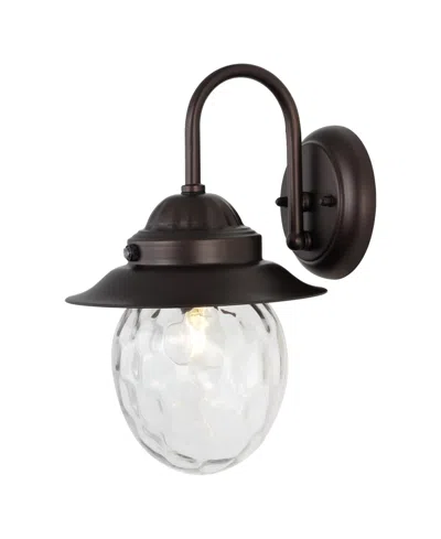 Jonathan Y Rodanthe 8.25" 1-light Farmhouse Industrial Iron, Glass Outdoor Led Sconce