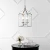 Jonathan Y Ruth 11" 4-light Traditional Classic Lantern Metal/glass Led Pendant
