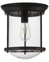 Jonathan Y Savannah 10.25in Metal Glass Led Flush Mount