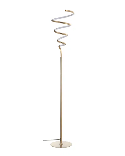 Jonathan Y Scribble 60.5in Modern Dimmable Integrated Led Floor Lamp In Neutral