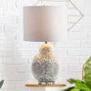 Jonathan Y Seashell Rosette 24" Led Table Lamp