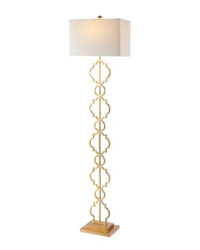 Jonathan Y Selina 64.5in Ogee Trellis Modern Led Floor Lamp