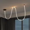 Jonathan Y Serafina 360° Adjustable Neon Rope Led Flush Mount, Dimmable & Integrated