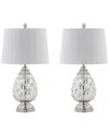 Jonathan Y Set Of 2 Artichoke 25.5in Glass Led Table Lamps