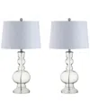 Jonathan Y Set Of 2 Genie 28.5in Glass Led Table Lamps