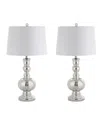 Jonathan Y Genie Glass Led Table Lamp - Set Of 2