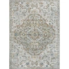 Jonathan Y Shaemus Bohemian Medallion Low-pile Machine-washable Area Rug In Cream/brown/green