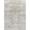 Jonathan Y Shaii Global Medallion Low-pile Machine-washable Area Rug In Light Gray/brown