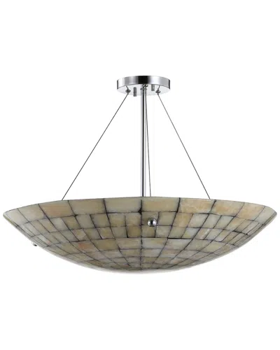 Jonathan Y Sheila 24in Marble Metal Led Pendant