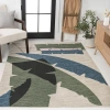 Jonathan Y Shelby Coastal Vintage Abstract Palm Leaf Indoor/outdoor Area Rug