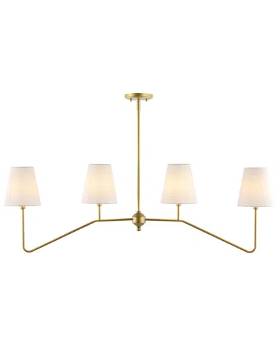 Jonathan Y Signe Pendant In White