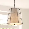 Jonathan Y Silas 19" 3-light Rustic Farmhouse Iron Led Pendant