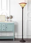 Jonathan Y Smith Tiffany-style 70.5" Torchiere Led Floor Lamp