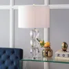 Jonathan Y Sofia 26" Crystal Led Table Lamp