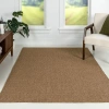 Jonathan Y Solana Easy Jute Rustic Solid Indoor/outdoor Area Rug In Brown