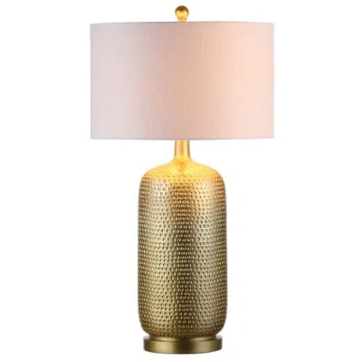 JONATHAN Y JONATHAN Y SOPHIA 30" RESIN LED TABLE LAMP, GOLD