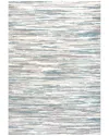 Jonathan Y Speer Abstract Linear Stripe Rug In Gray