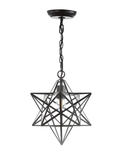 Jonathan Y Stella 13in Moravian Star Metalglass Led Pendant