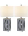 Jonathan Y Stewa Table Lamp In Gray