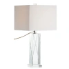 Jonathan Y Designs Sullivan 26.5in Crystal Table Lamp In Clear