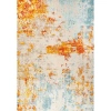 Jonathan Y Sunset Modern Abstract Area Rug In Orange/multi