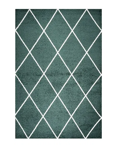 Jonathan Y Supersoft Cole Contemporary Rug In Green