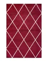 Jonathan Y Supersoft Cole Contemporary Rug In Red
