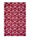 Jonathan Y Supersoft Modern Contemporary Rug In Red