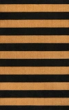 Jonathan Y Sutton Modern Coastal Striped Coir Indoor/outdoor Area Rug In Multi
