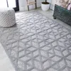 Jonathan Y Talaia Neutral Geometric Indoor/outdoor Area Rug In Gray