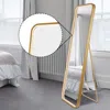 Jonathan Y Tatum 65x24 Crystal Lining Metal Framed Antifog Full-length Mirror, Smart Touch