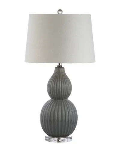 Jonathan Y Thatcher 28.25in Ceramic Led Table Lamp In Multi