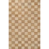 Jonathan Y Theo Modern Farmhouse Woven Jute Checkerboard Area Rug In Brown