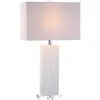 Jonathan Y Designs Tiggie 27in Alabaster Table Lamp In White Alabaster