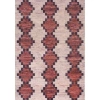 Jonathan Y Timantii Modern Trellis Kilim Machine-washable Area Rug In Red/ivory