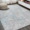 Jonathan Y Timeworn Modern Abstract Area Rug In Gray/turquoise