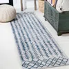 Jonathan Y Tokay Bohemian Geometric Indoor/outdoor Area Rug In Ivory/blue