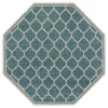 Jonathan Y Trebol Moroccan Trellis Textured Weave Octagon Indoor/outdoor Area Rug In Green