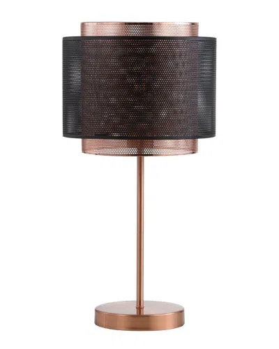 Jonathan Y Tribeca 19.7in Metal Led Table Lamp In Black