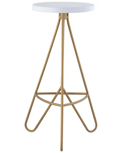 Jonathan Y Trinity 30in Modern Industrial Tripod Backless Bar Stool