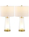 Jonathan Y Tryon Table Lamp In Pink