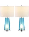Jonathan Y Tryon Table Lamp In Blue