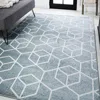 Jonathan Y Tumbling Blocks Modern Geometric Area Rug In Blue