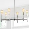 Jonathan Y Turing 28.5" Adjustable Height Metal Led Chandelier