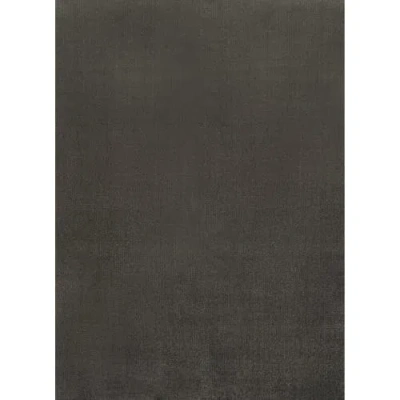 Jonathan Y Twyla Classic Solid Low-pile Machine-washable Area Rug In Dark Gray