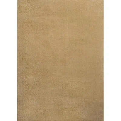 Jonathan Y Twyla Classic Solid Low-pile Machine-washable Area Rug In Yellow