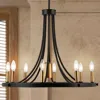 Jonathan Y Urbanna 26.75" 9-light Adjustable Iron Transitional Modern Led Chandelier